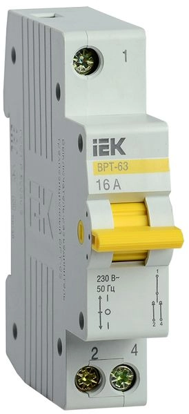Переключатель 1P 16А  3 положения ВРТ-63 MPR10-1-016 Переключатель 1P 16А  3 положения ВРТ-63 MPR10-1-016 в каталоге ЮгКабель