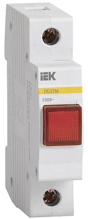 Лампа сигнальная ЛС-47М (красная) (матрица) MLS20-230-K04