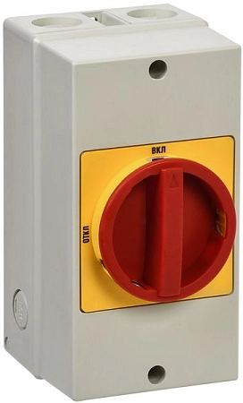 Переключатель кулачковый ПКП63-13/К 63А "откл-вкл" 3Р/400В IP54 BCS33-063-1