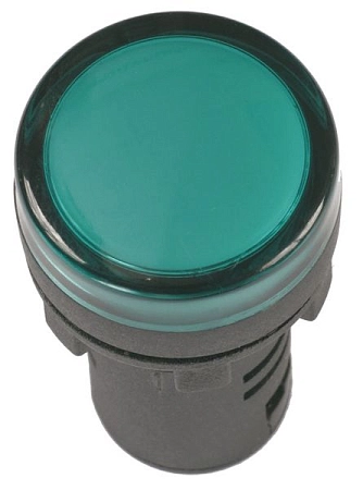 Лампа AD16DS(LED)матрица d16мм зеленый 230В AC BLS10-ADDS-230-K06-16